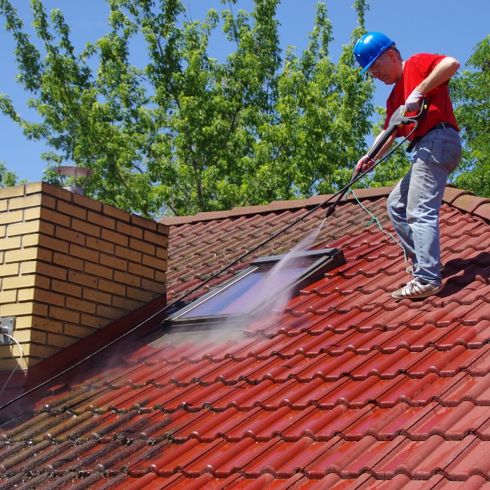 roof pressure cleaning service